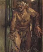 Lovis Corinth Samson Blinded oil painting